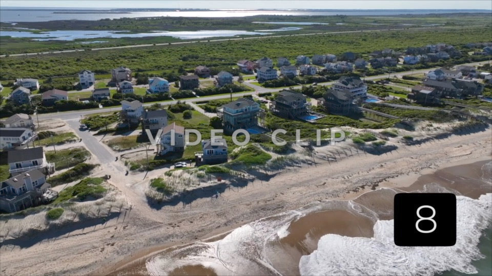 CLIP 8 - Outer Banks, NC Nags Head neighborhood homes by seaside