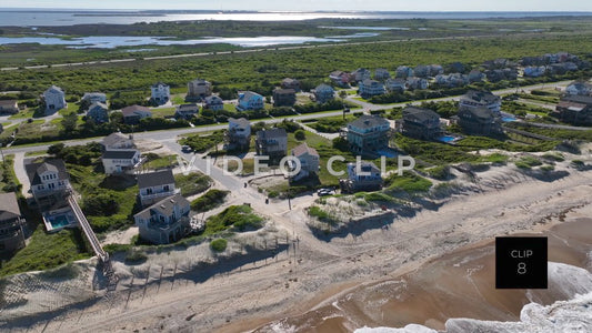 CLIP 8 - Outer Banks, NC Nags Head neighborhood homes by seaside