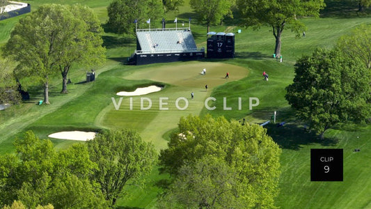 stock video PGA golf course oak hill country club pittsford ny Steve Tanner Stock