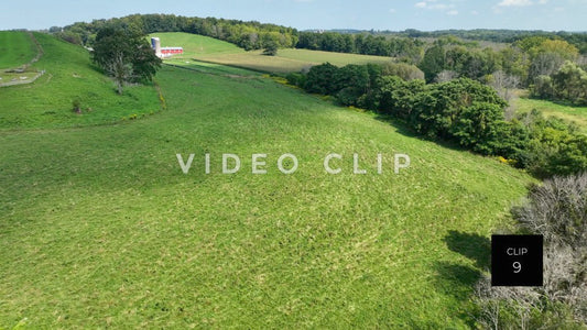 stock video farm pasture