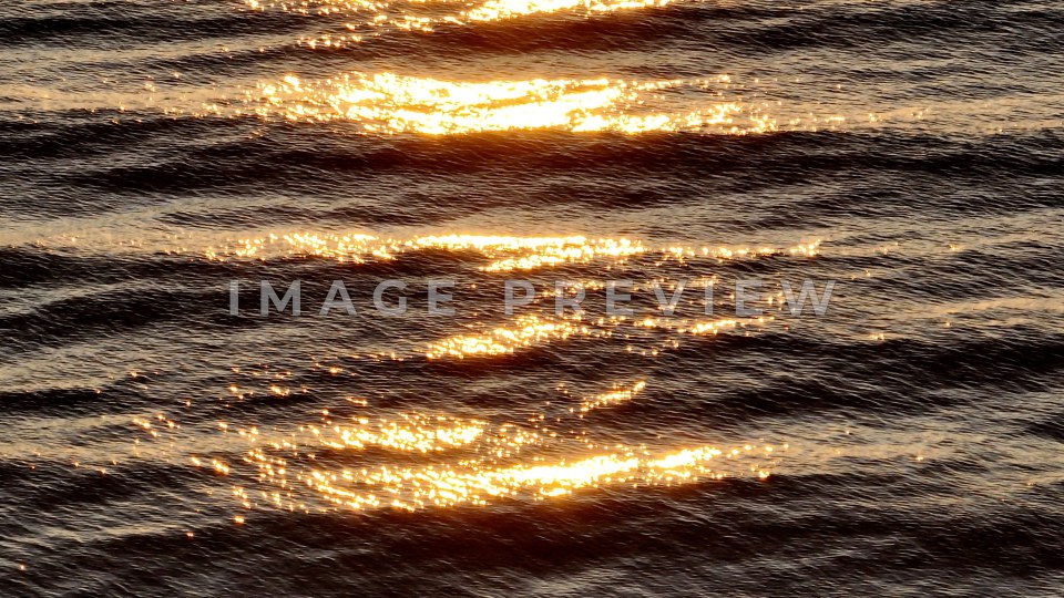 4k Still Frame - Pawleys Island, SC morning sunlight on ocean swells