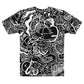 Crunch Time Men's Premium Knit Tee White on Black