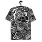 Crunch Time Men's Premium Knit Tee White on Black