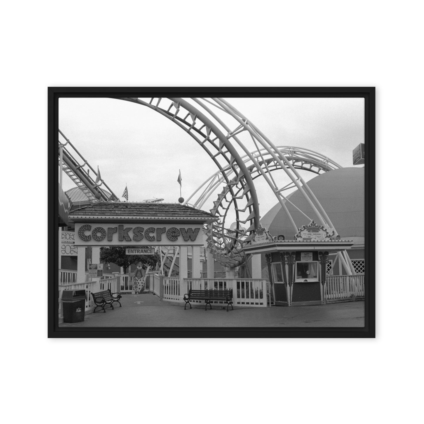 Myrtle Beach Corkscrew Roller Coaster