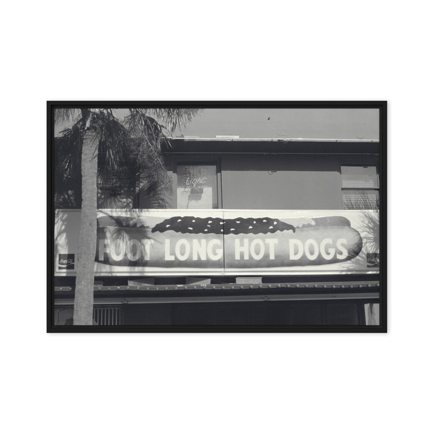 Myrtle Beach Foot Long Hot Dogs Boardwalk Signage