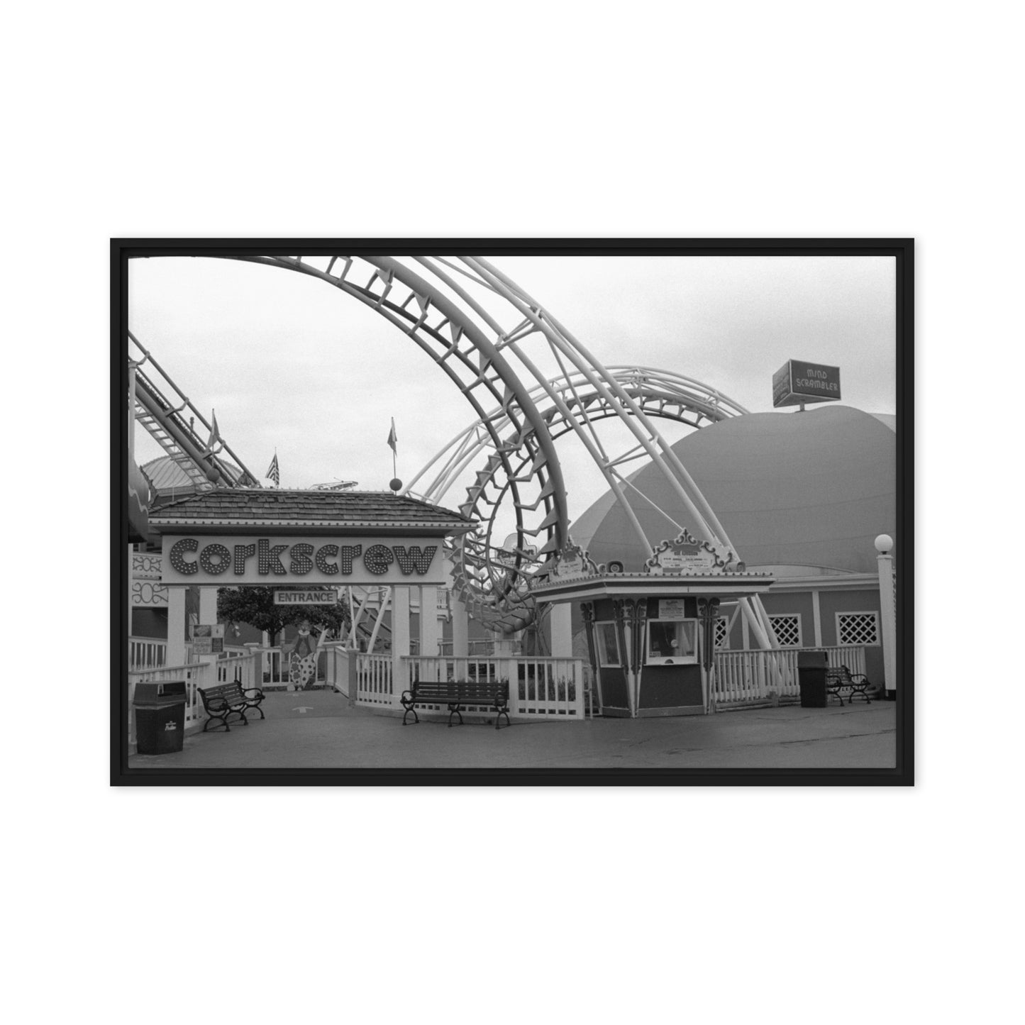 Myrtle Beach Corkscrew Roller Coaster