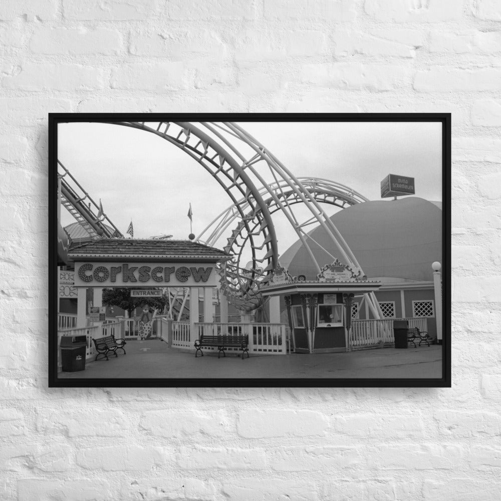 Myrtle Beach Corkscrew Roller Coaster