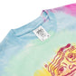 Groovy Artist oversized embroidered tie-dye t-shirt