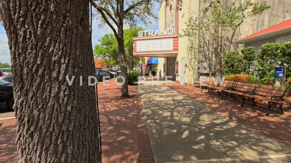 stock video timelapse georgetown sc front street