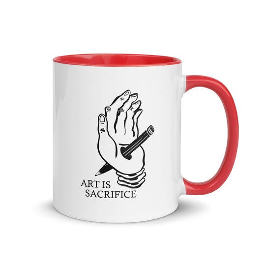 Art is Sacrifice Coffee Mug