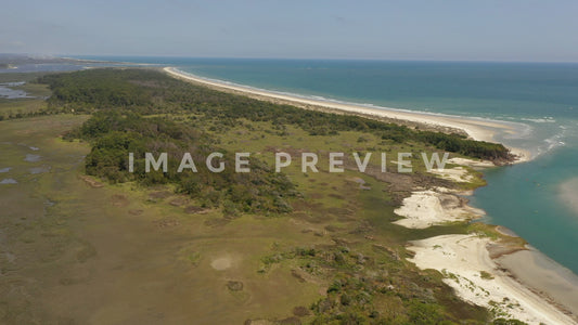 stock photo waites barrier island cherry grove sc