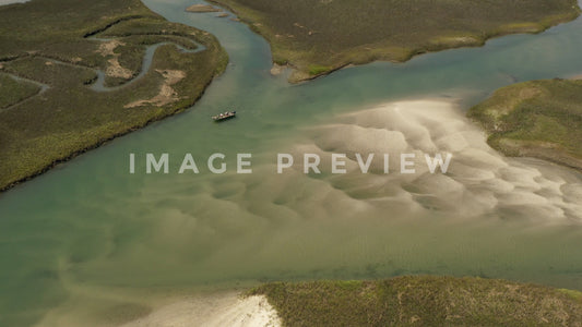 stock photo waties barrier island marsh cherry grove beach