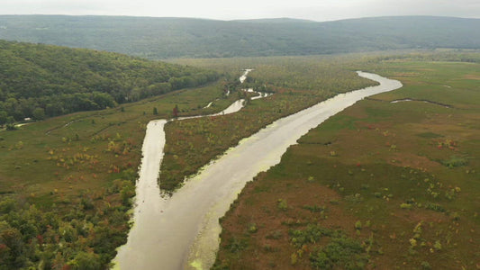 Video - Kayakers outdoors on West River at Canandaigua Finger Lake in New York
