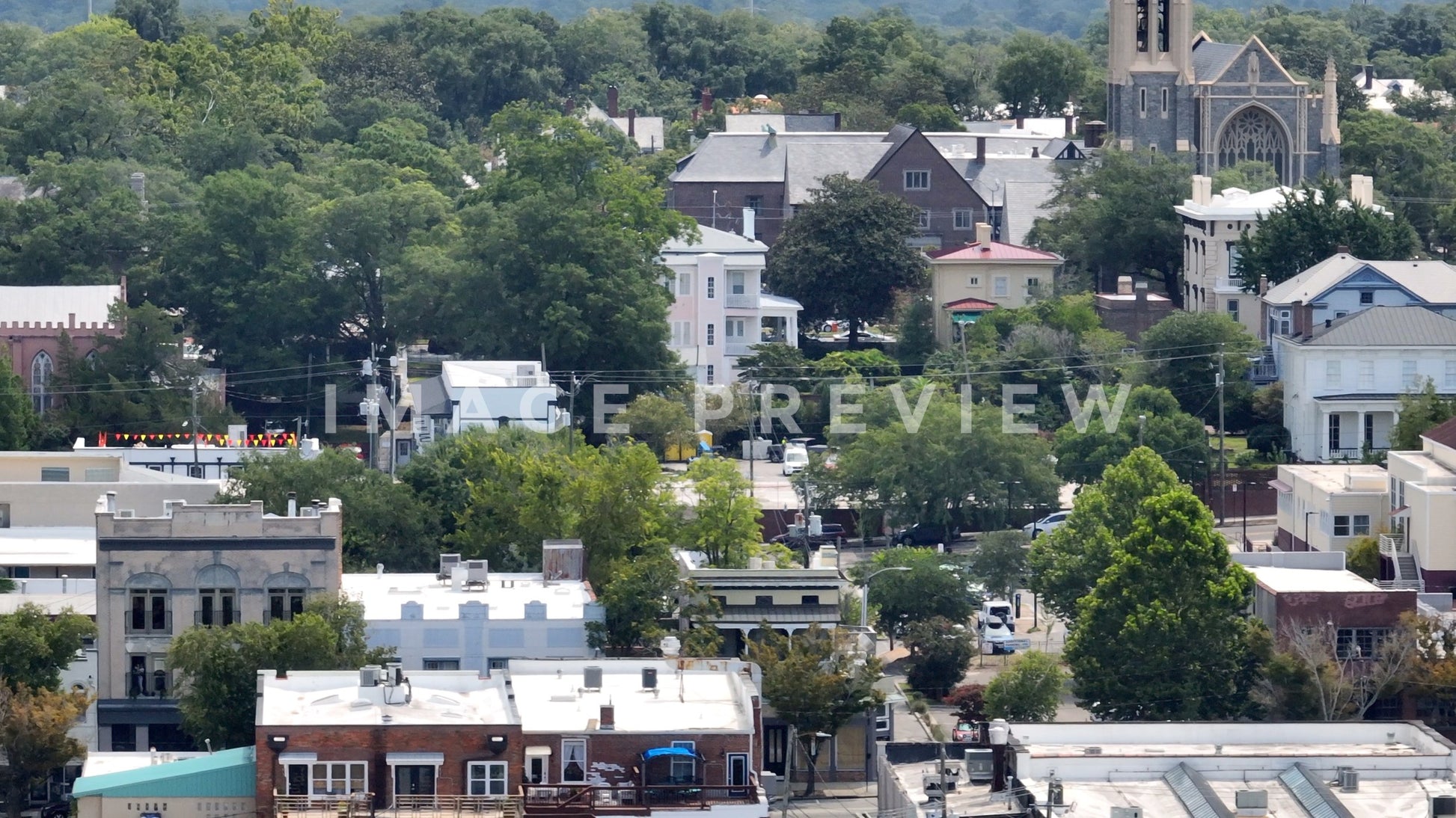 stock photo neighborhood wilmington nc