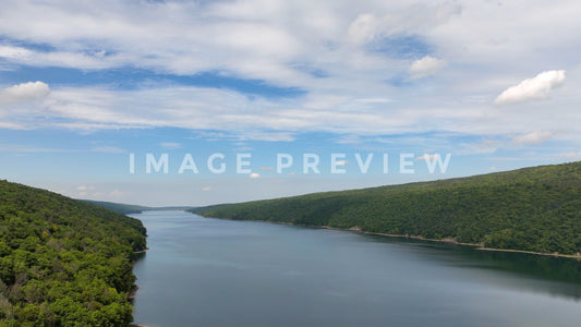 stock photo hemlock lake ny
