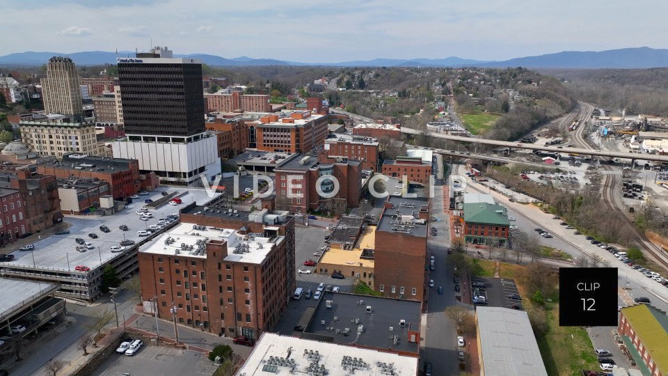 Stock video Lynchburg virginia downtown steve tanner stock