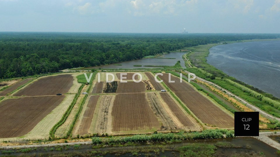 stock video estherville rice fields south carolina steve tanner stock