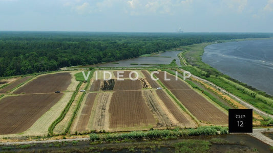 stock video estherville rice fields south carolina steve tanner stock