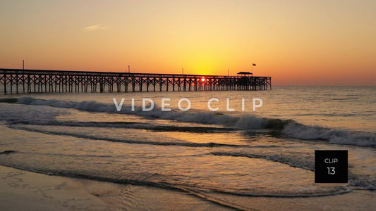 stock video pawleys island beach south carolina steve tanner stock