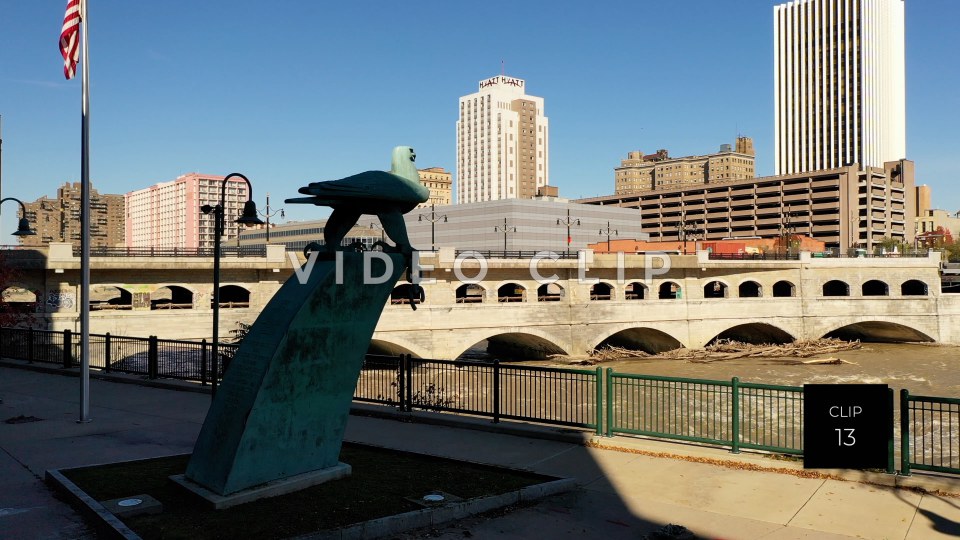 stock video rochester new york skyline steve tanner stock