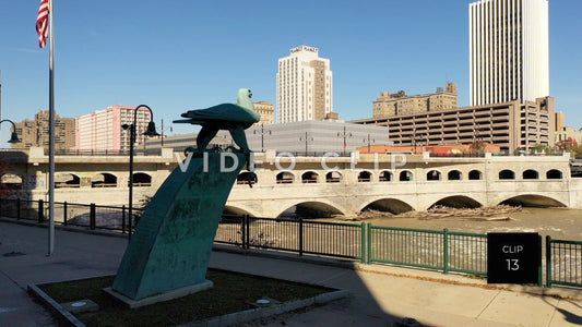 stock video rochester new york skyline steve tanner stock