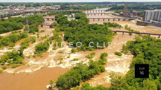 stock video richmond va city skyline steve tanner stock