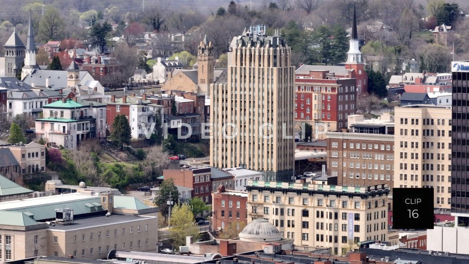 Stock video Lynchburg virginia downtown steve tanner stock