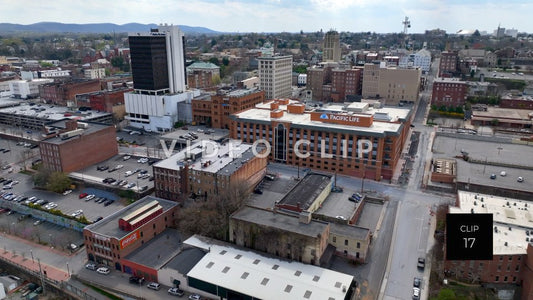 Stock video Lynchburg virginia downtown steve tanner stock