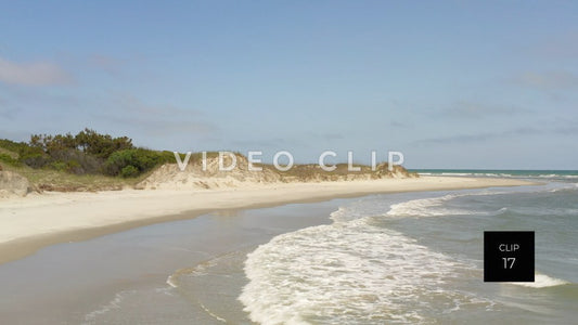 CLIP 17 - Cherry Grove Beach, SC beautiful Waties Barrier Island beach