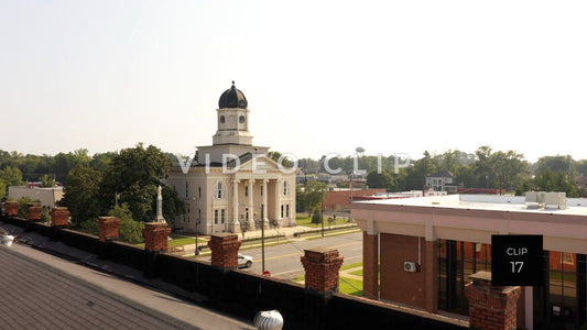 CLIP 17 - Hawkinsville, GA Pulaski County Courthouse