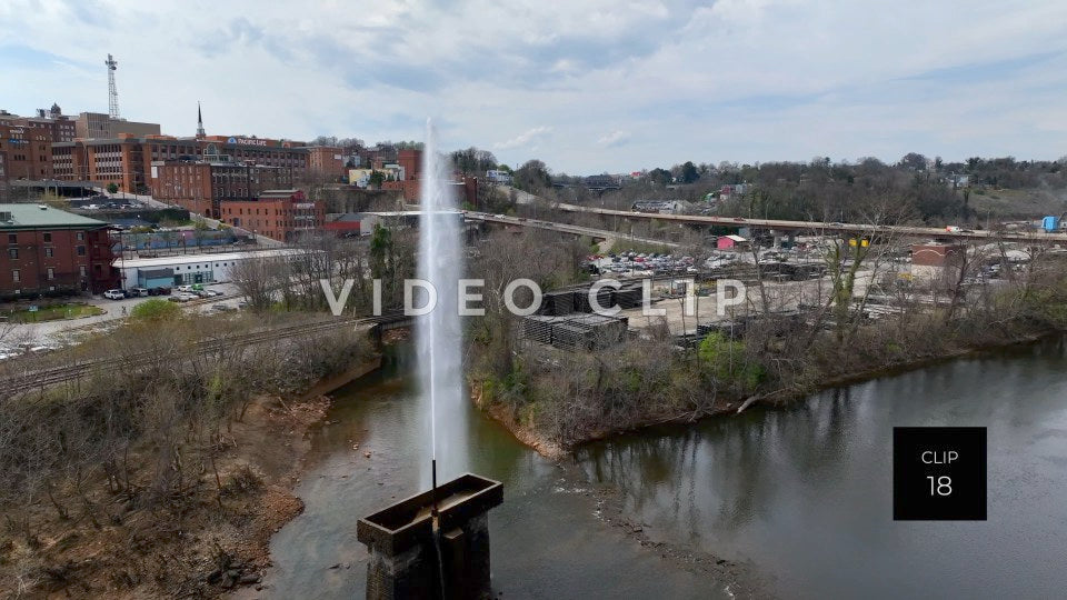 Stock video Lynchburg virginia downtown steve tanner stock