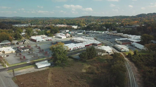 Video - Rome, Georgia - city streets and buildings in small southern town
