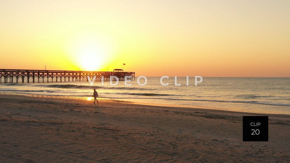 stock video pawleys island beach south carolina steve tanner stock