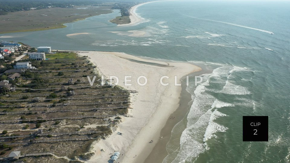 stock video pawleys island beach south carolina steve tanner stock