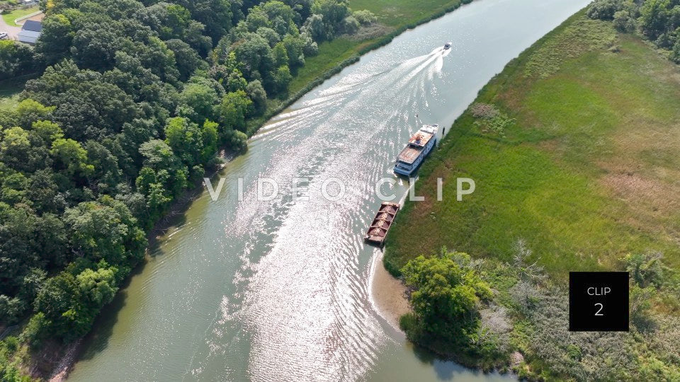 CLIP 2 - Spirit of Rochester abandoned cruise ship docked on Genesee River in Rochester, NY