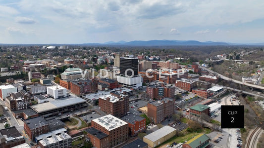 Stock video Lynchburg virginia downtown steve tanner stock