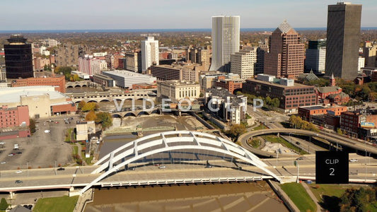 stock video rochester new york skyline steve tanner stock