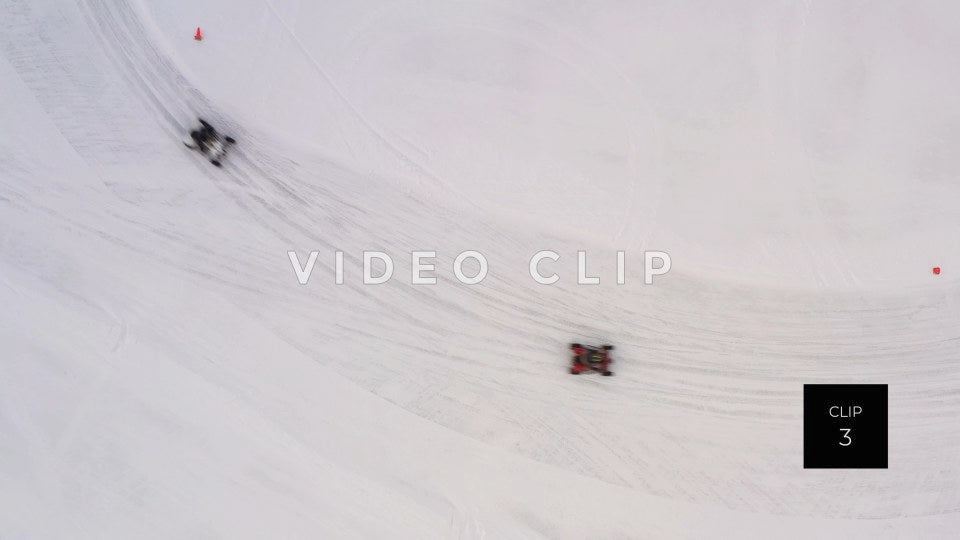 CLIP 3 - Winter Ice racing on frozen Irondequoit Bay, NY