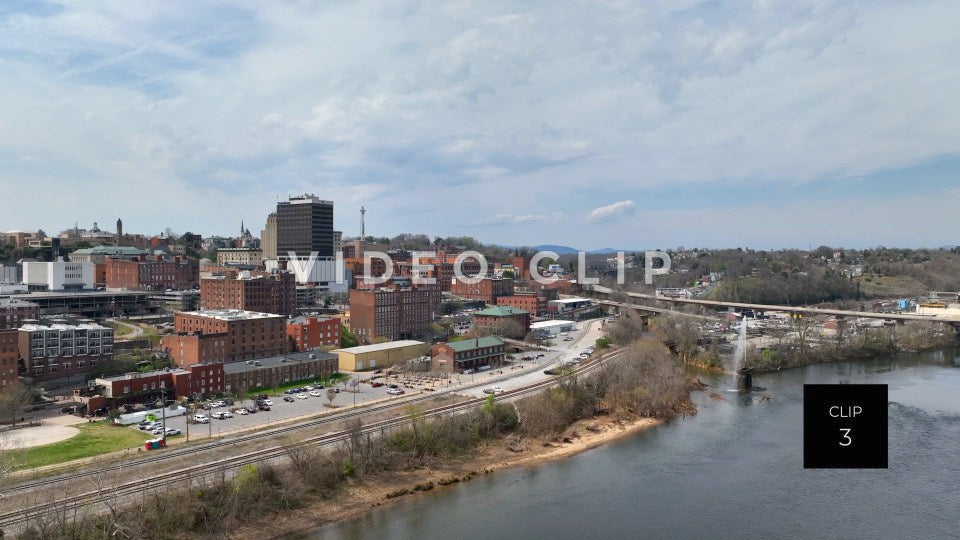 Stock video Lynchburg virginia downtown steve tanner stock