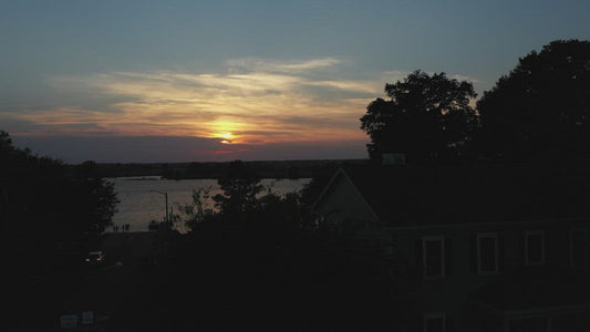 Video - Sunset over the Waccamaw river in coastal South Carolina grand strand