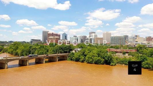 stock video richmond va city skyline steve tanner stock