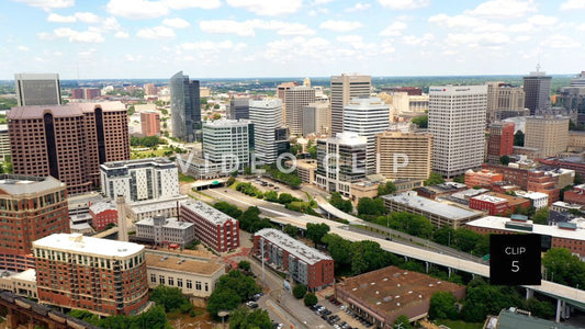 stock video richmond va city skyline steve tanner stock