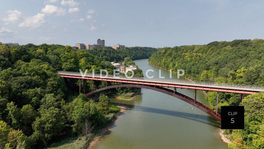 CLIP 5 - Rochester, NY Genesee Riverway Trail Bridge