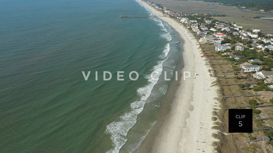 stock video pawleys island beach south carolina steve tanner stock