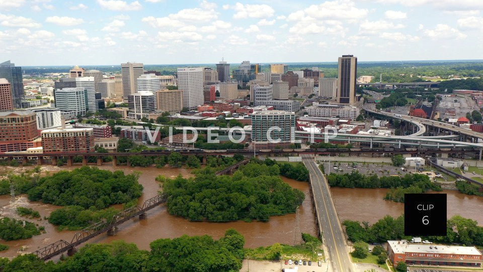 stock video richmond va city skyline steve tanner stock