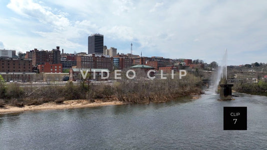 Stock video Lynchburg virginia downtown steve tanner stock