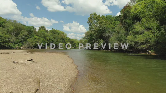 Video - Rising above Sand bank on Chattahoochee River in Georgia