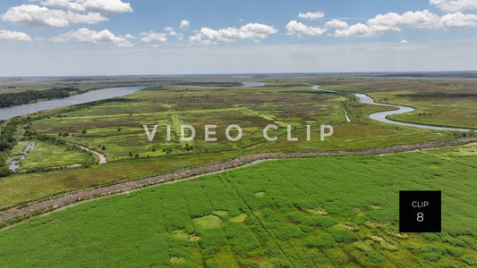 stock video ricefields south carolina steve tanner stock