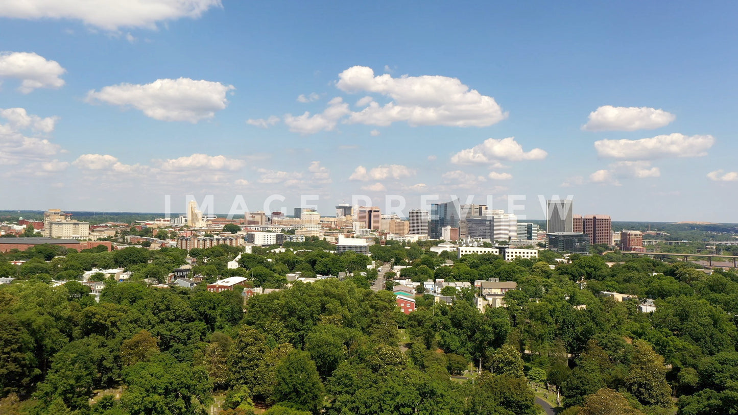 stock photo richmond va skyline