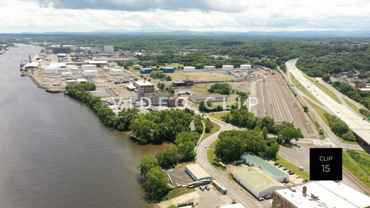 stock video albany new york skyline steve tanner stock